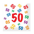 "50" Luncheon Napkins